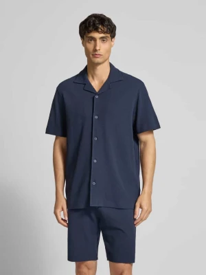 Koszula casualowa o kroju regular fit z kołnierzem z połami Christian Berg Men