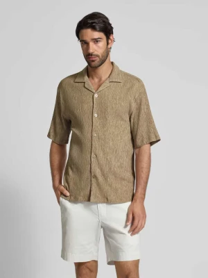 Koszula casualowa o kroju regular fit z kołnierzem z połami JAKE*S STUDIO MEN