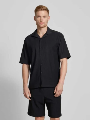Koszula casualowa o kroju regular fit z kołnierzem z połami JAKE*S STUDIO MEN