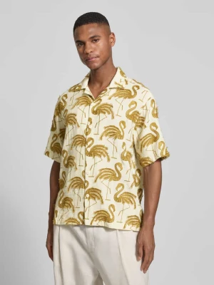 Koszula casualowa o kroju regular fit z kołnierzem z połami JAKE*S STUDIO MEN