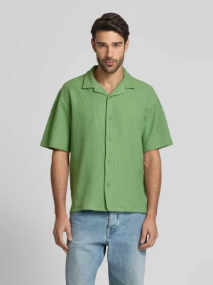 Koszula casualowa o kroju regular fit z kołnierzem z połami MCNEAL