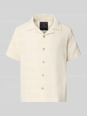 Koszula casualowa o kroju regular fit z kołnierzem z połami model 'Carlo' Zuitable