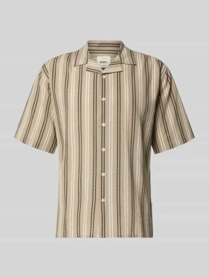 Koszula casualowa o kroju regular fit z kołnierzem z połami model 'HOWIE' Redefined Rebel