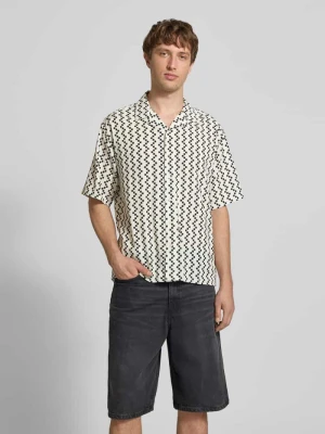 Koszula casualowa o kroju regular fit z kołnierzem z połami model 'HOWIE' Redefined Rebel