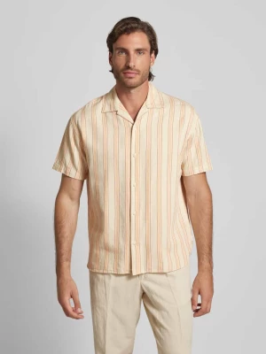 Koszula casualowa o kroju regular fit z kołnierzem z połami model ‘MONTANA RESORT’ Jack & Jones Premium