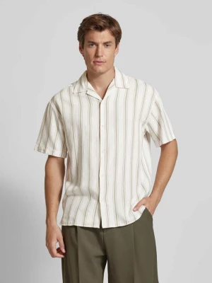 Koszula casualowa o kroju regular fit z kołnierzem z połami model ‘MONTANA RESORT’ Jack & Jones Premium