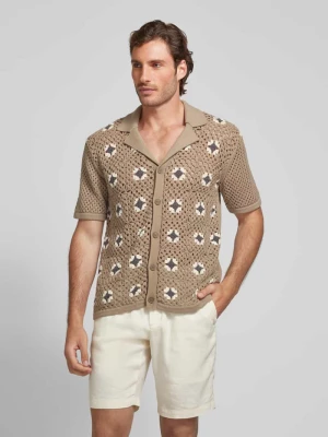 Koszula casualowa o kroju regular fit z kołnierzem z połami model ‘RAY’ drykorn