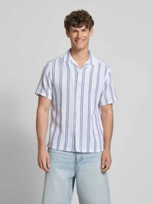 Koszula casualowa o kroju regular fit z kołnierzem z połami model ‘TREV’ Only & Sons