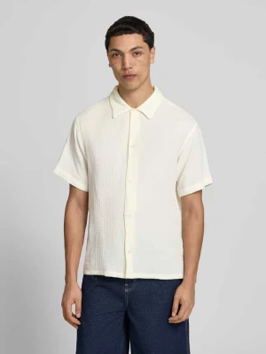 Koszula casualowa o kroju regular fit z kołnierzykiem kent jack & jones