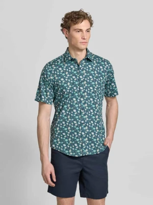 Koszula casualowa o kroju regular fit z kołnierzykiem kent Lerros