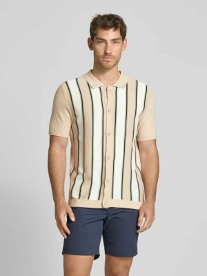 Koszula casualowa o kroju regular fit z kołnierzykiem polo MCNEAL