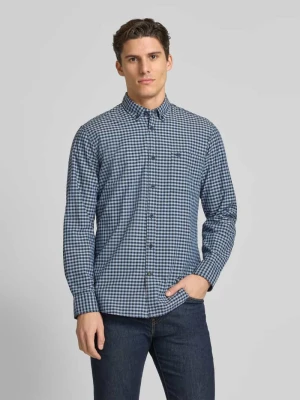 Koszula casualowa o kroju regular fit z kołnierzykiem typu button down camel active