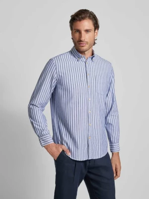 Koszula casualowa o kroju regular fit z kołnierzykiem typu button down Christian Berg Men