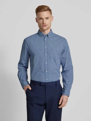 Koszula casualowa o kroju regular fit z kołnierzykiem typu button down Christian Berg Men