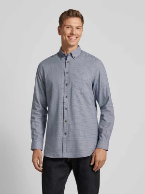 Koszula casualowa o kroju regular fit z kołnierzykiem typu button down Christian Berg Men