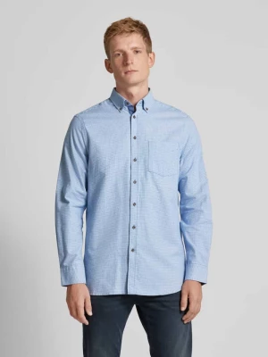 Koszula casualowa o kroju regular fit z kołnierzykiem typu button down Christian Berg Men