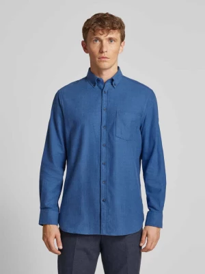 Koszula casualowa o kroju regular fit z kołnierzykiem typu button down Christian Berg Men