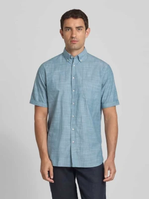 Koszula casualowa o kroju regular fit z kołnierzykiem typu button down Christian Berg Men