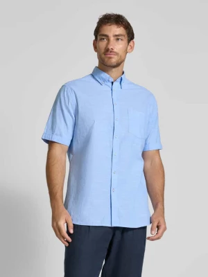 Koszula casualowa o kroju regular fit z kołnierzykiem typu button down Christian Berg Men