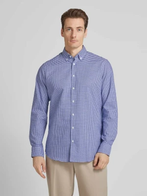 Koszula casualowa o kroju regular fit z kołnierzykiem typu button down Christian Berg Men