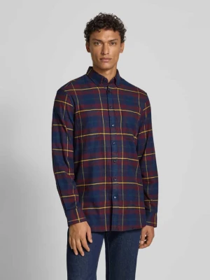 Koszula casualowa o kroju regular fit z kołnierzykiem typu button down Christian Berg Men