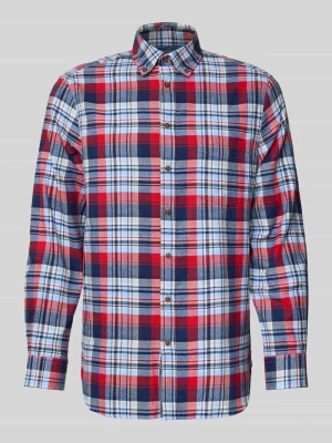 Koszula casualowa o kroju regular fit z kołnierzykiem typu button down Christian Berg Men