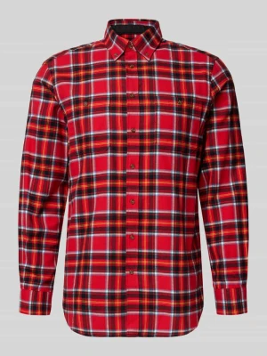 Koszula casualowa o kroju regular fit z kołnierzykiem typu button down Christian Berg Men