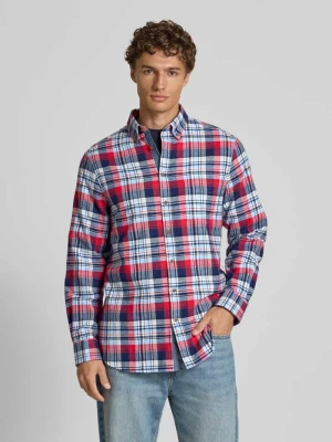 Koszula casualowa o kroju regular fit z kołnierzykiem typu button down Christian Berg Men