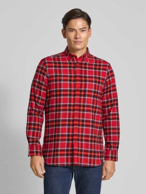 Koszula casualowa o kroju regular fit z kołnierzykiem typu button down Christian Berg Men