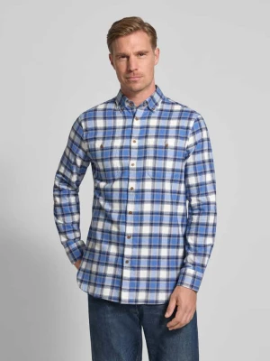 Koszula casualowa o kroju regular fit z kołnierzykiem typu button down Christian Berg Men