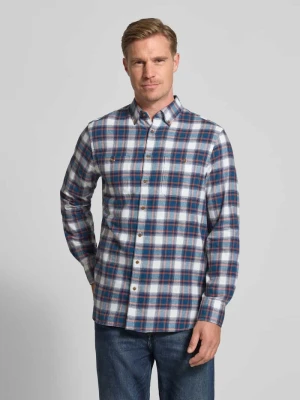 Koszula casualowa o kroju regular fit z kołnierzykiem typu button down Christian Berg Men