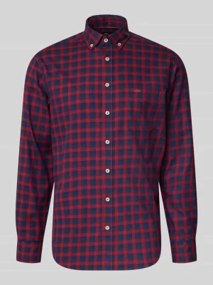 koszula casualowa o kroju regular fit z kołnierzykiem typu button down FYNCH-HATTON Czerwony
