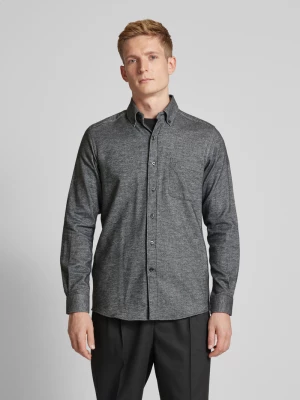 Koszula casualowa o kroju regular fit z kołnierzykiem typu button down HECHTER PARIS