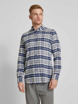 Koszula casualowa o kroju regular fit z kołnierzykiem typu button down HECHTER PARIS