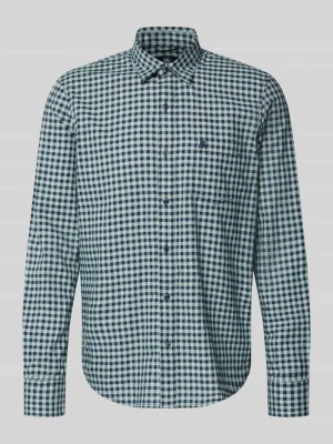 koszula casualowa o kroju regular fit z kołnierzykiem typu button down Lerros Jasnoturkusowy