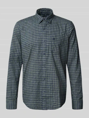 koszula casualowa o kroju regular fit z kołnierzykiem typu button down Lerros Khaki