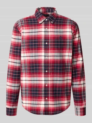 koszula casualowa o kroju regular fit z kołnierzykiem typu button down MCNEAL Czerwony