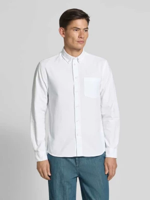 Koszula casualowa o kroju regular fit z kołnierzykiem typu button down model ‘Adam’ Wood Wood