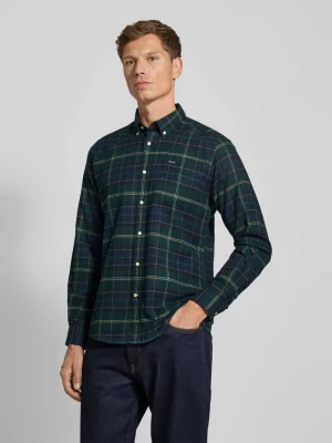 Koszula casualowa o kroju regular fit z kołnierzykiem typu button down model ‘Kyeloch’ Barbour