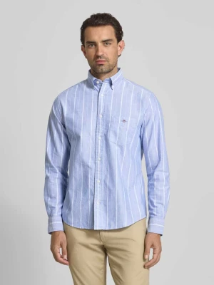 Koszula casualowa o kroju regular fit z kołnierzykiem typu button down model ‘OXFORD’ Gant