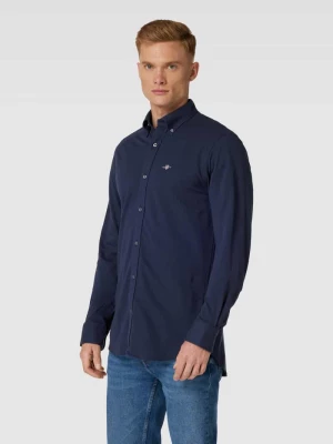 Koszula casualowa o kroju regular fit z kołnierzykiem typu button down model ‘PIQUE’ Gant