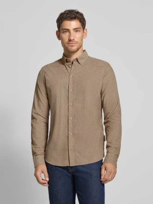 Koszula casualowa o kroju regular fit z kołnierzykiem typu button down model ‘PONTUS’ casual friday