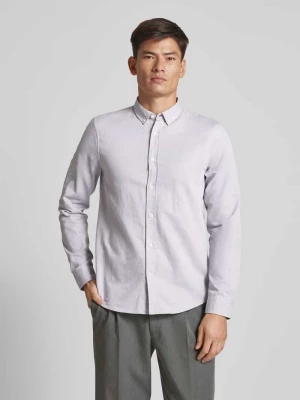 Koszula casualowa o kroju regular fit z kołnierzykiem typu button down model ‘QUAASA’ ARMEDANGELS