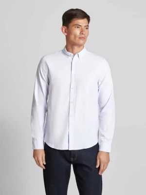 Koszula casualowa o kroju regular fit z kołnierzykiem typu button down model ‘QUAASA’ ARMEDANGELS