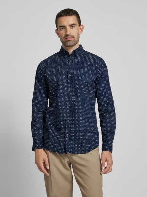 Koszula casualowa o kroju regular fit z kołnierzykiem typu button down OLYMP Level Five