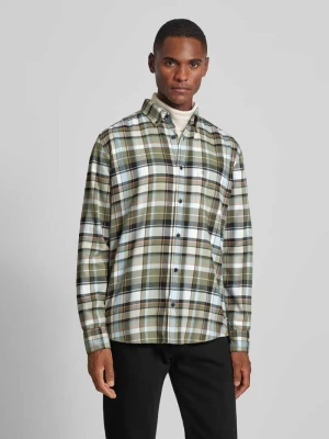 Koszula casualowa o kroju regular fit z kołnierzykiem typu button down OLYMP Level Five
