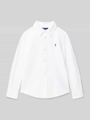 Koszula casualowa o kroju regular fit z kołnierzykiem typu button down Polo Ralph Lauren Kids