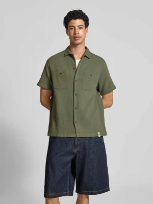 Koszula casualowa o kroju regular fit z kołnierzykiem typu kent i kieszeniami na piersi Superdry