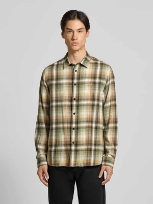 Koszula casualowa o kroju regular fit z kołnierzykiem typu kent i wyhaftowanym logo PME Legend