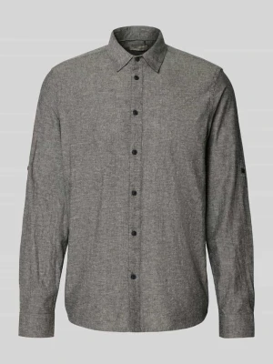 koszula casualowa o kroju regular fit z kołnierzykiem typu kent model 'ABAN' Blend